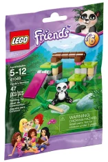 LEGO Panda in the Bamboo
