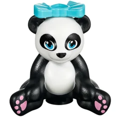 LEGO Panda in the Bamboo