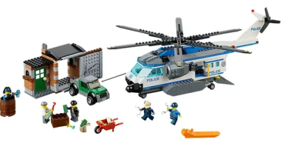 LEGO Helikopter Patrouille