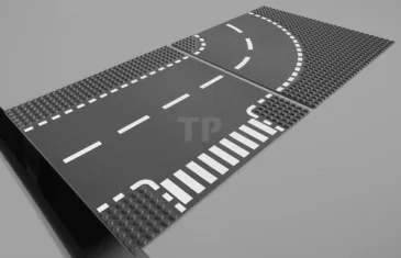 LEGO T-kruising en bocht