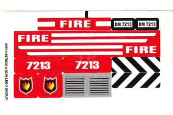 LEGO Sticker for Set 7213
