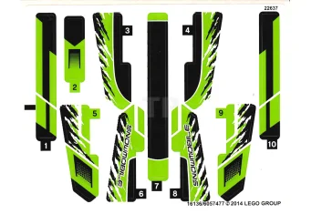 LEGO Sticker for Set 42021