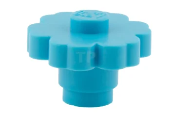 LEGO Flor 2 x 2 con tachuelas macizas redondeadas