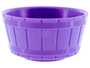 LEGO Container, Barrel Half Large with Axle Hole