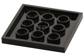 LEGO Tile 4 x 4 with Studs on Edge with Lego…