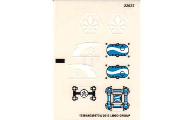 LEGO Sticker for Set 70013
