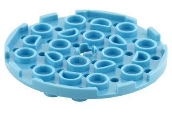 LEGO Plate, Round 6 x 6 with Hole