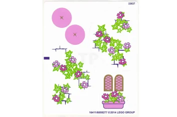LEGO Autocollant pour l'ensemble 41052