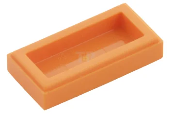 LEGO Tile 1 x 2 with 'CALIFORNIA' License Plate Pattern