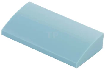 LEGO Dakpan gebogen 2 x 4 x 2/3