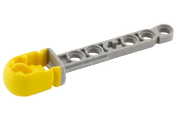 LEGO Technic Competition Arrow, Liftarm Shaft with Hollow Yellow Rubber End