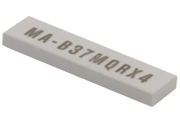 LEGO Tile 1 x 4 with MA-xxxxxxxx Pattern - Set 70816