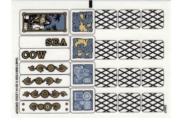 LEGO Sticker for Set 70810