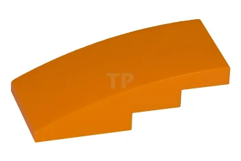 LEGO Pendenza curvo 4 x 2