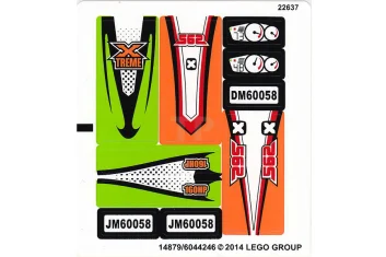 LEGO Adesivo per il set 60058