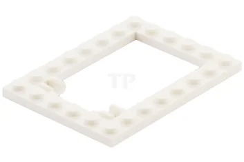 LEGO Plate 6 x 8 Trap Door Frame Horizontal (Long Pin…