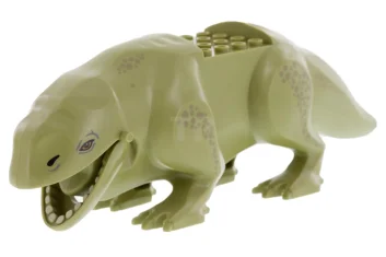 LEGO Dewback, griffes et queue courte, Assemblage complet