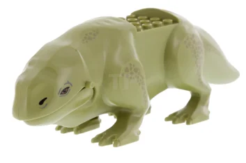 LEGO Dewback, griffes et queue courte, Assemblage complet