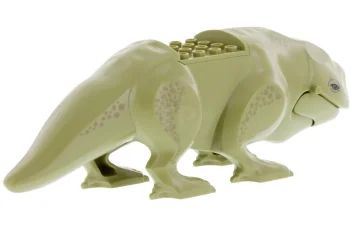 LEGO Dewback, griffes et queue courte, Assemblage complet