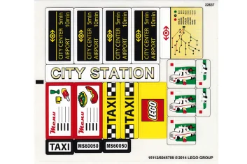 LEGO Sticker for Set 60050