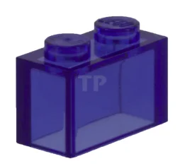 LEGO Steen 1 x 2 zonder nopenhouder