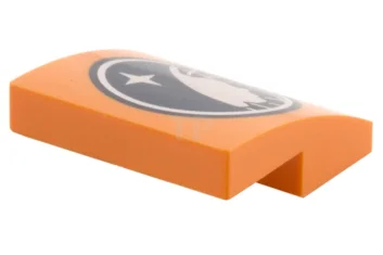 LEGO Pendenza 2 x 2 x 2/3 curvo con motivo artico…