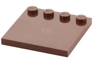 LEGO Piastrelle 4 x 4 con borchie sul bordo