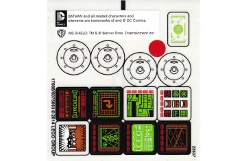 LEGO Sticker for Set 76023 - Sheet 2