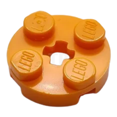 LEGO Plaque 2 x 2 ronde avec trou d'essieu