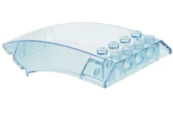 LEGO Pare-brise 10 x 6 x 2 courbé