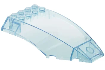 LEGO Pare-brise 10 x 6 x 2 courbé
