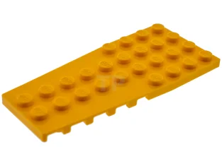 LEGO Plaat 4 x 9 Wig met inkepingen voor noppen
