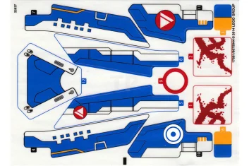 LEGO Sticker for Set 76021