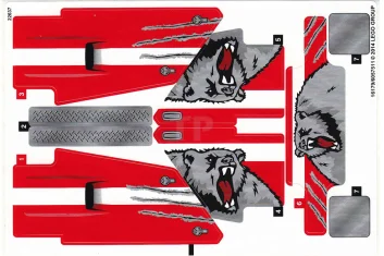 LEGO Sticker for Set 42029