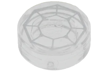 LEGO Tile 1 x 1 Round with Octagon Pattern (Arkenstone) 