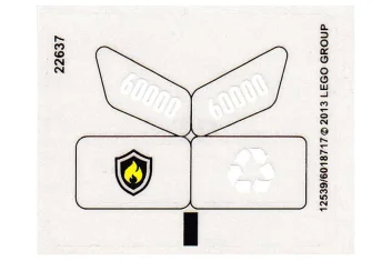 LEGO Sticker for Set 60000