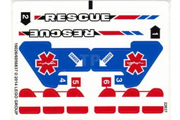 LEGO Sticker for Set 42020