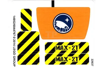 LEGO Sticker for Set 60033