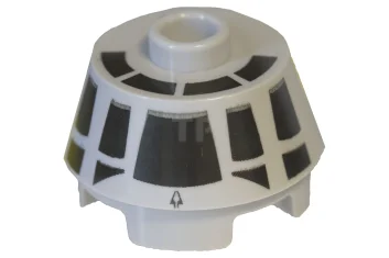 LEGO Cone 2 x 2 with Millennium Falcon Cockpit Pattern