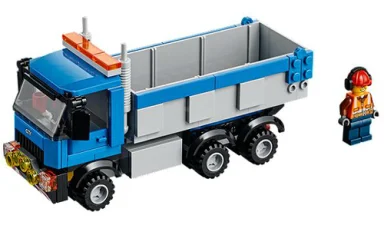 LEGO Excavator and Truck