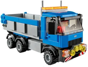 LEGO Excavator and Truck