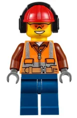 LEGO Excavator and Truck