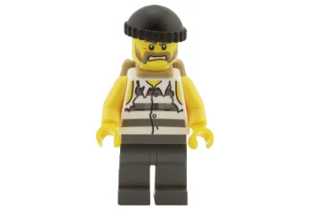 LEGO Jail Prisoner with Backpack