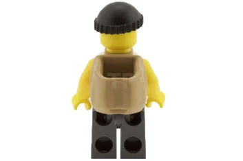 LEGO Jail Prisoner with Backpack