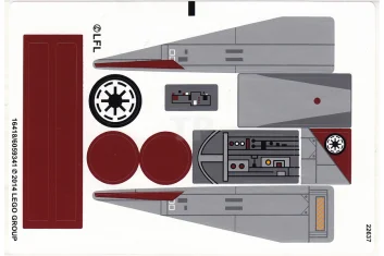 LEGO Autocollant pour l'ensemble 75039