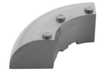 LEGO Slope Spherical 6 x 6 Round Corner with Stubs