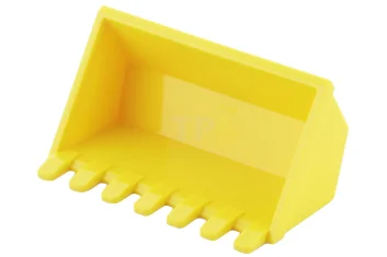 LEGO Vehicle, Digger Bucket 7 Teeth 3 x 6 with Locking…