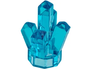 LEGO Rock 1 x 1 Crystal 5 Point