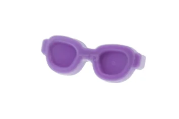LEGO Hair Decoration, Glasses Oval Shaped with Pin