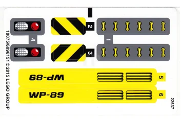 LEGO Sticker for Set 42035